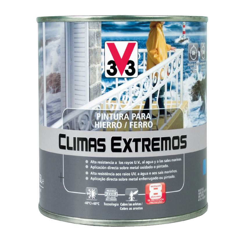 Pintura hierro Climas Extremos liso - V33