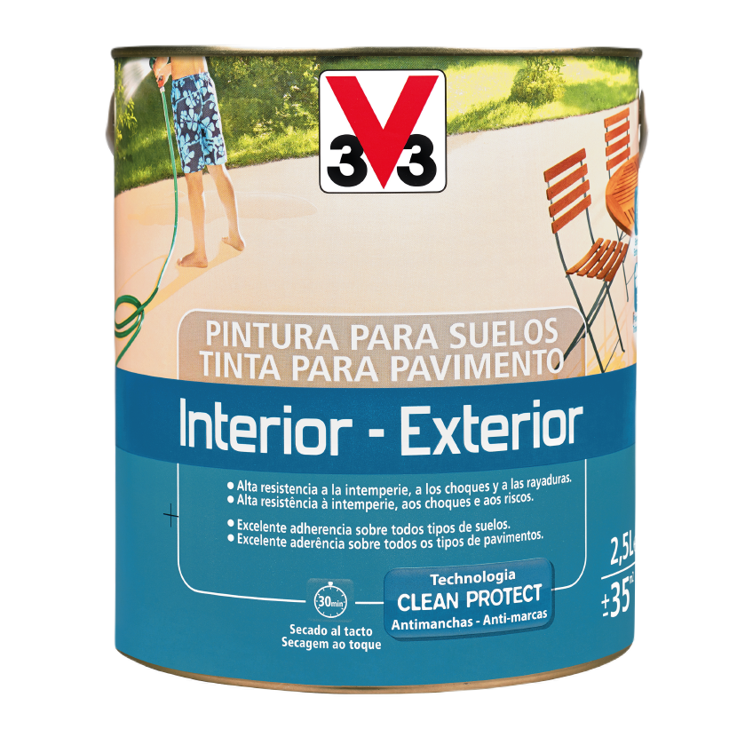 Pintura suelos interior – exterior - V33