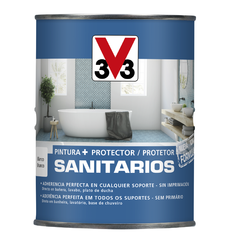 Esmalte Sanitarios Pintura + Protector - V33
