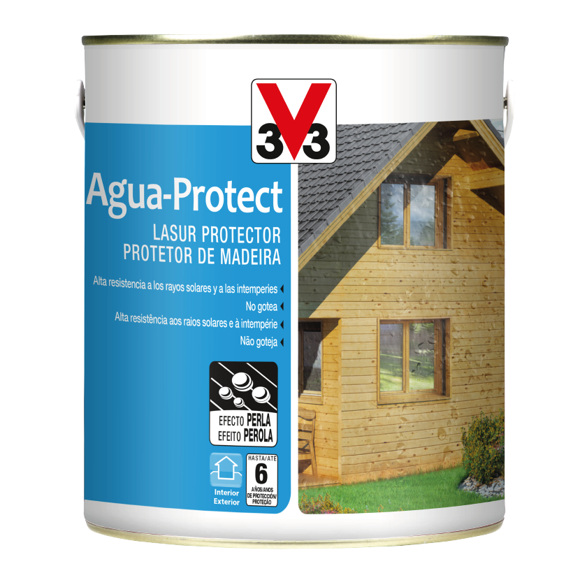 Lasur agua protect satinado - V33